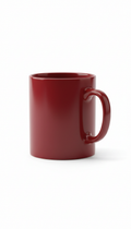 de Pie Red Fine Ceramic Mug